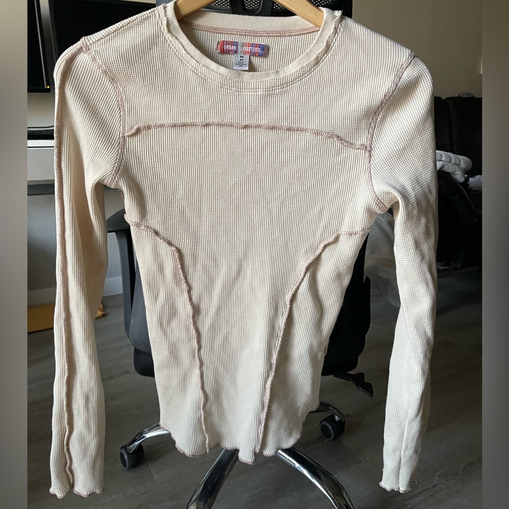 Urban outfitters beige top size medium